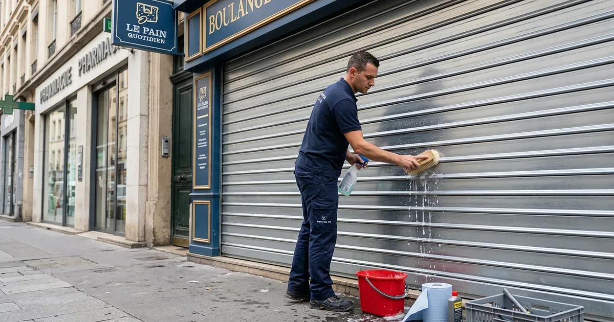 Entretien et maintenance de rideau métallique à Marseille 13